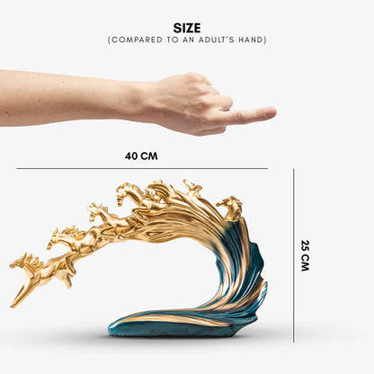 Waves of Pegasus – Symbol of Power, Luck & Motion