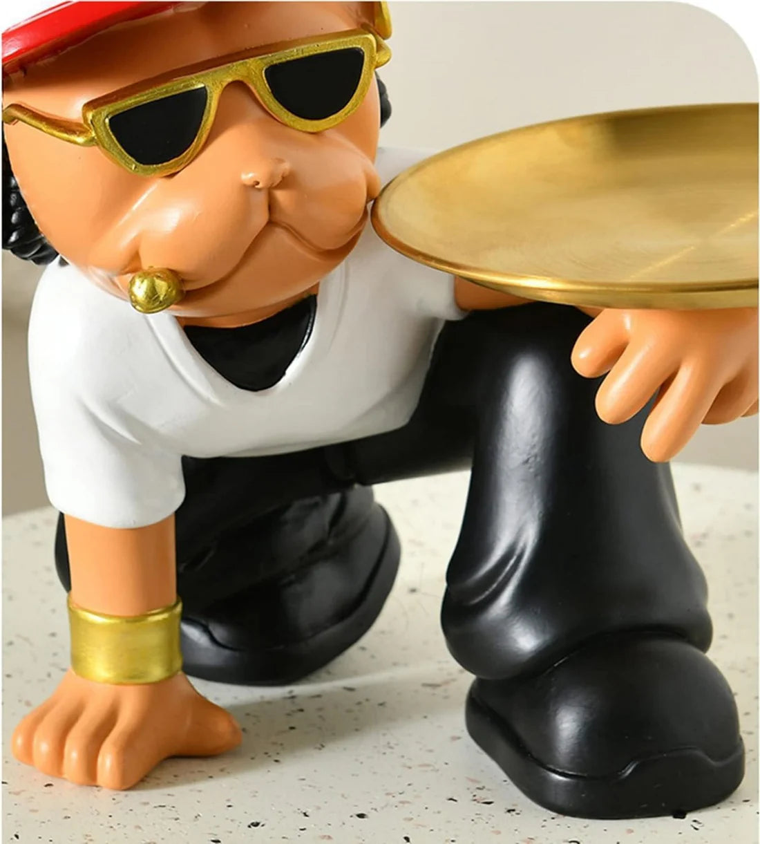 GoldChain Guardian -Hip Hop Dog