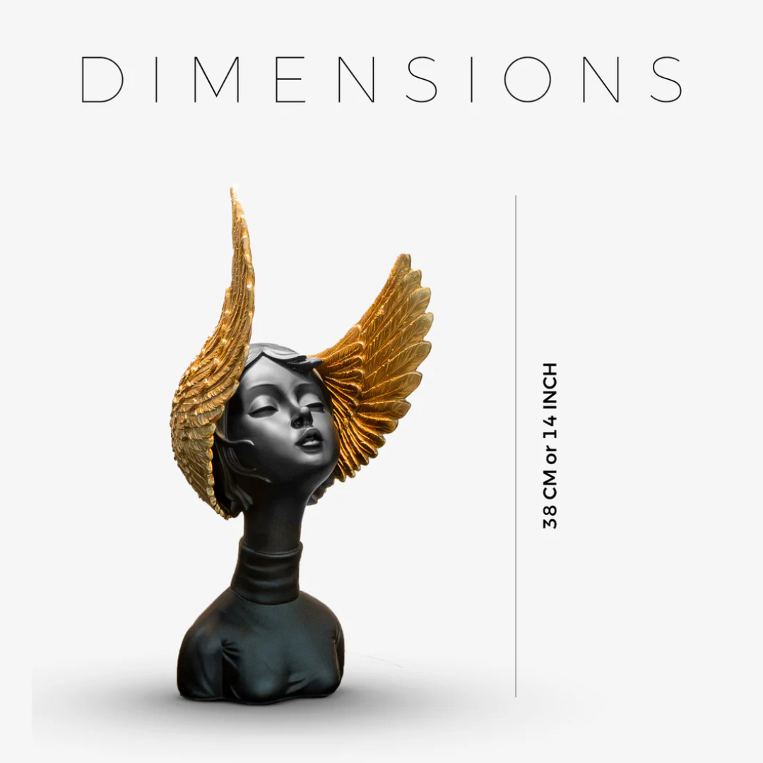 Winged Lady Decor – Instantly Elevates Your Living Room Aesthetic