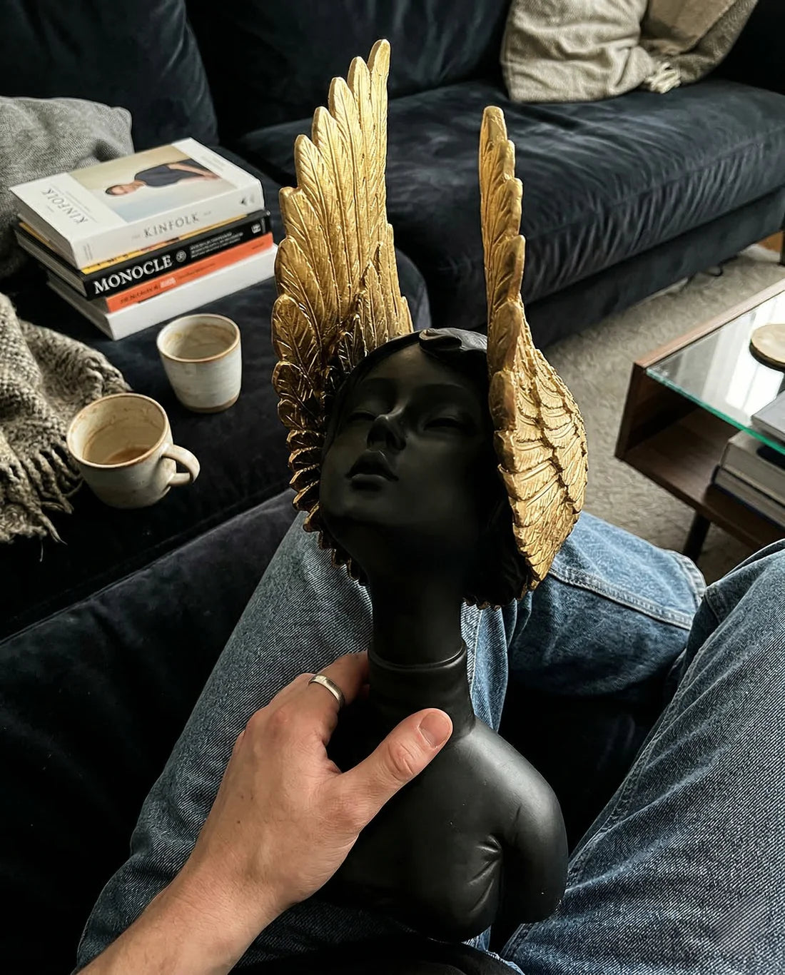 Winged Lady Decor – Instantly Elevates Your Living Room Aesthetic